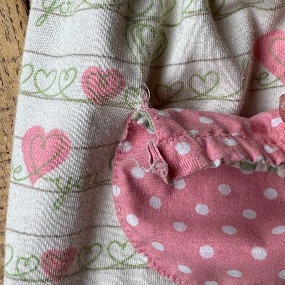 Eleanor Rose Hearts Script Love You Dress size 4-5